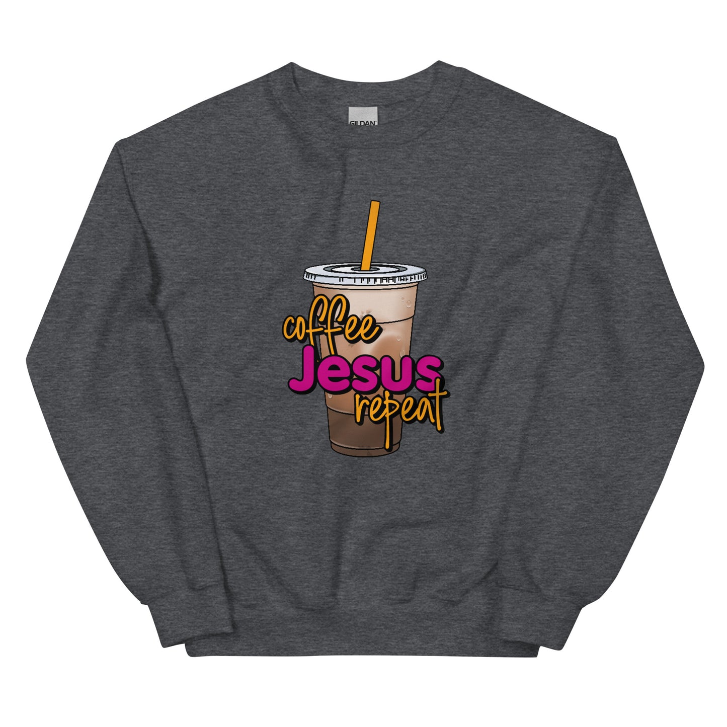 Coffee Jesus Repeat Sweatshirt