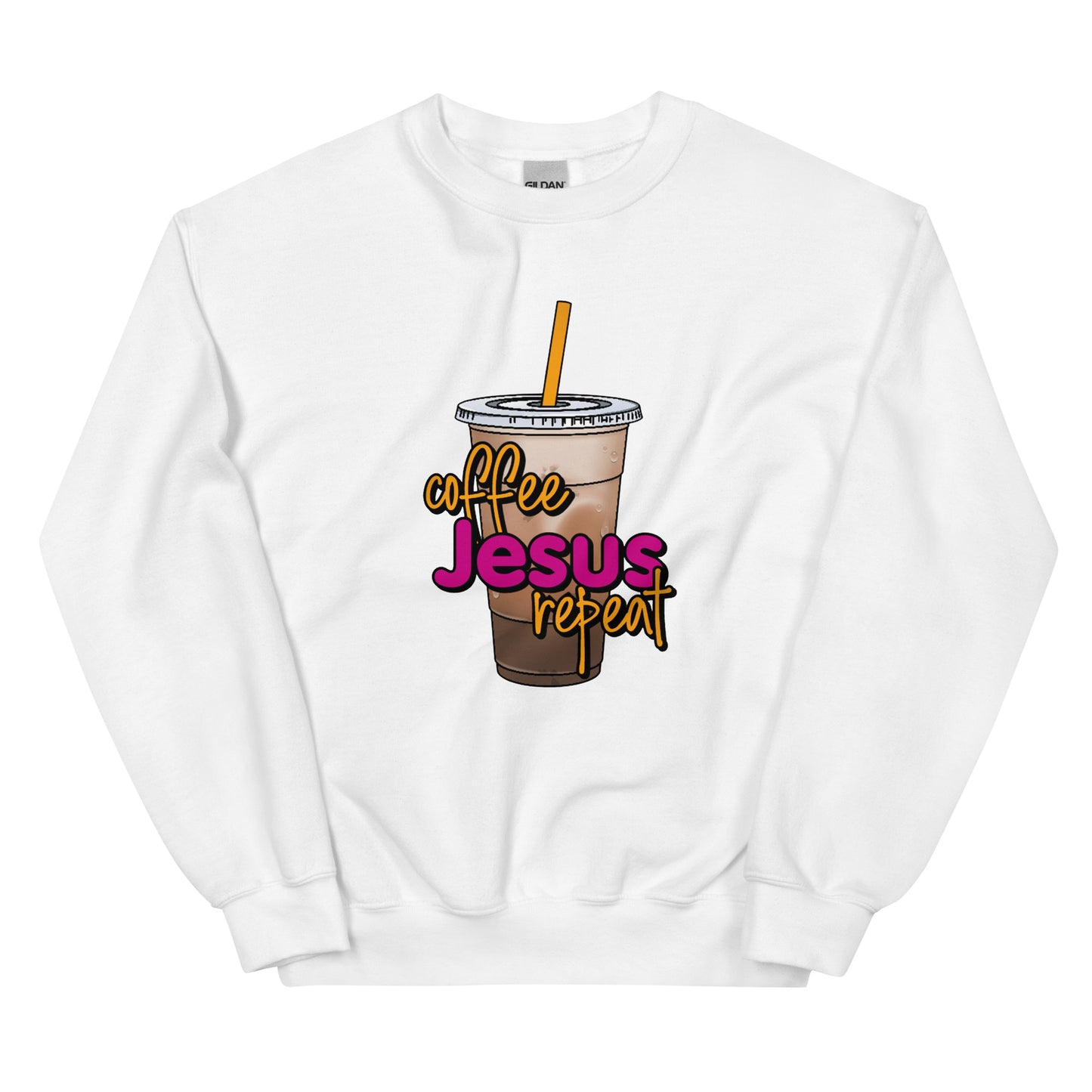 Coffee Jesus Repeat Sweatshirt