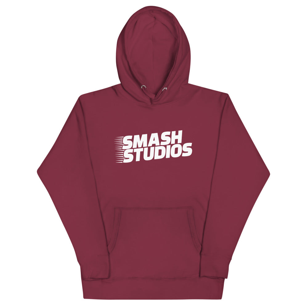 Smash Studios Unisex Hoodie(White Letters)