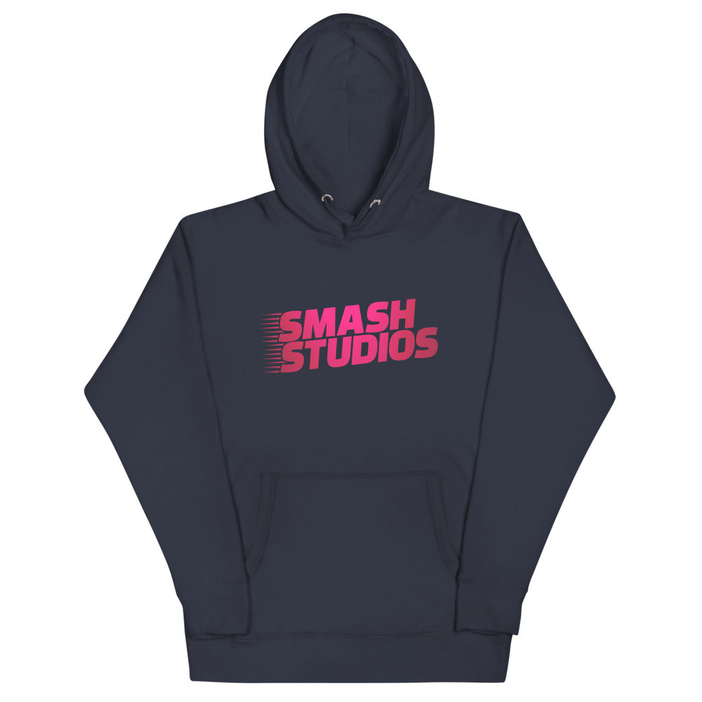 Smash Studios Hoodie Unisex Hoodie(red letters)