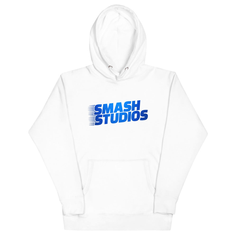 Smash Studios Unisex Hoodie(Blue Letters)