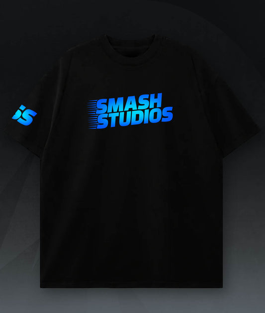 Smash Studios Classic Tee (SS Blue Letters)