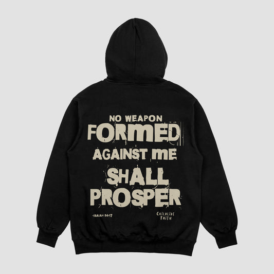 "No Weapon Formed Against Me" Hoodie
