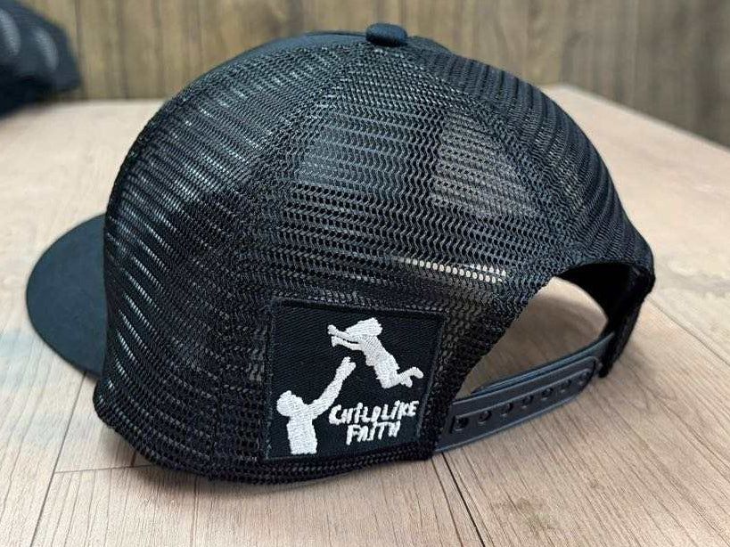 **Trust in GOD Trucker Hat** Black