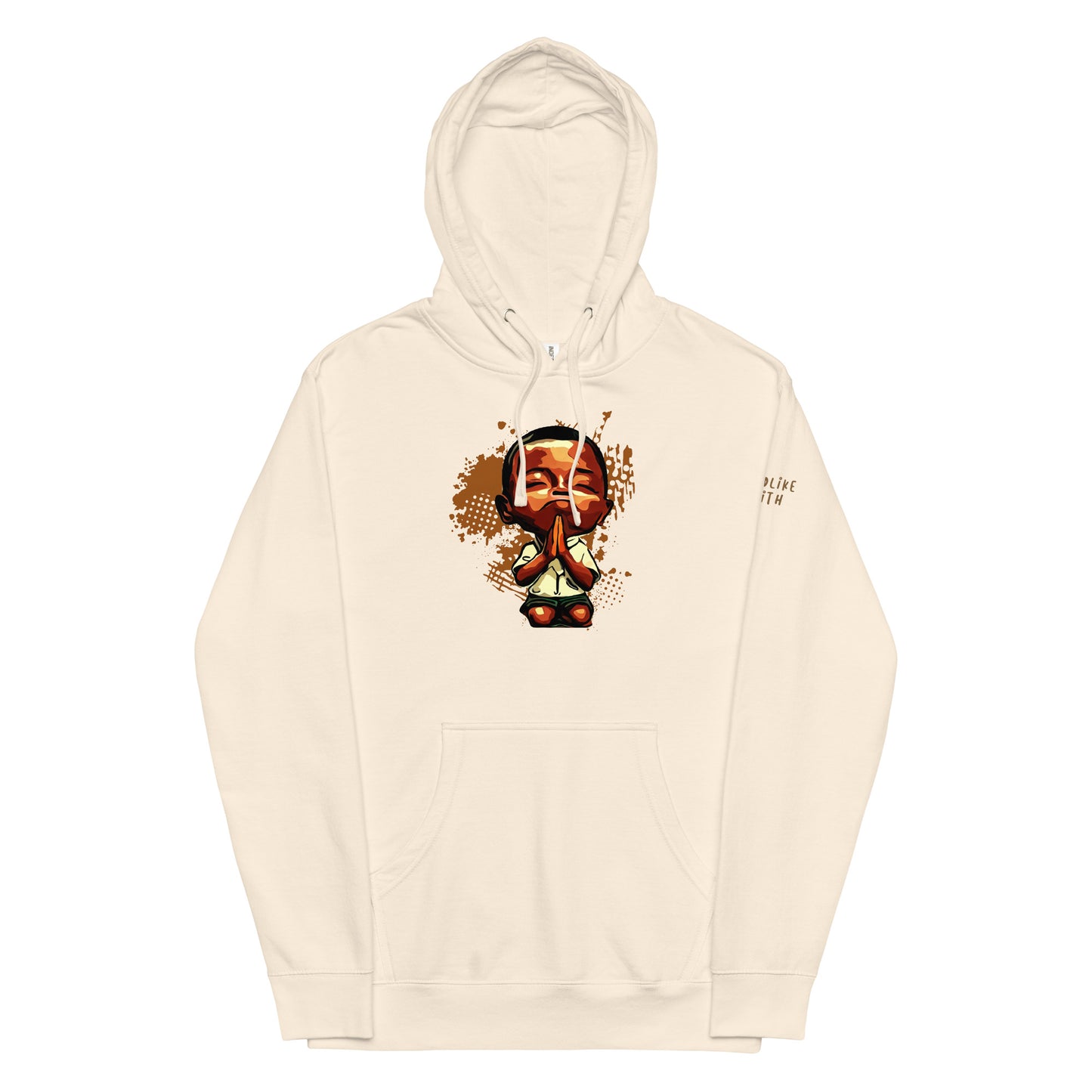 Boy Praying  midweight hoodie