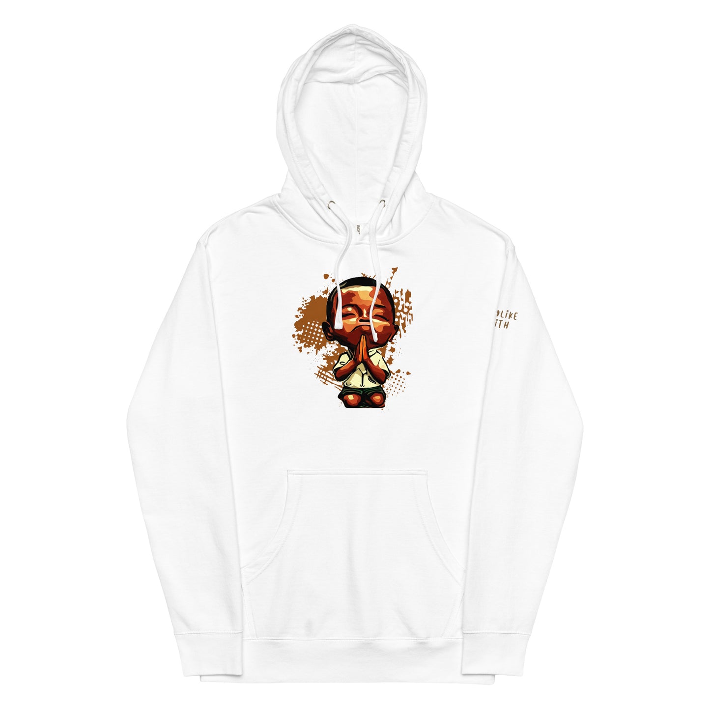 Boy Praying  midweight hoodie