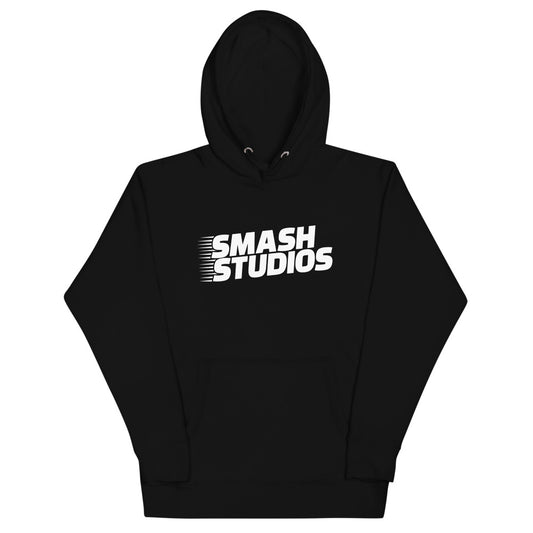 Smash Studios Unisex Hoodie(White Letters)