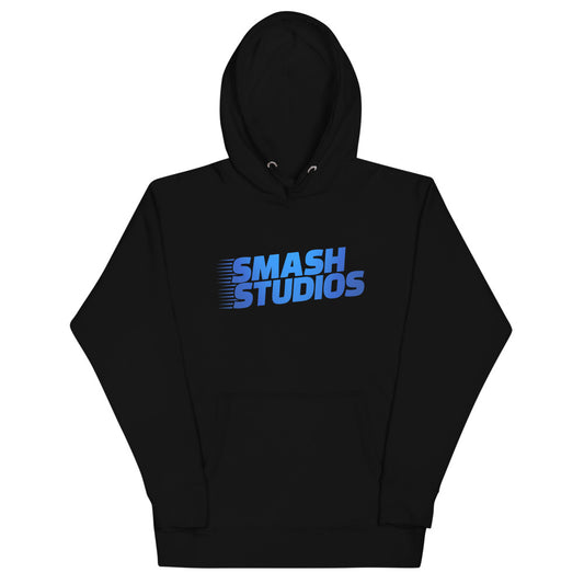 Smash Studios Unisex Hoodie(Blue Letters)